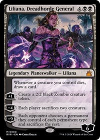 MTG Ravnica Remastered Liliana, Dreadhorde General