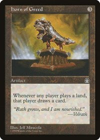 MTG Stronghold Horn of Greed
