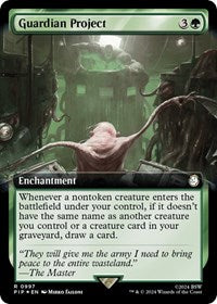 MTG Universes Beyond: Fallout Guardian Project (Extended Art) (Surge Foil)
