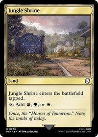 MTG Universes Beyond: Fallout Jungle Shrine
