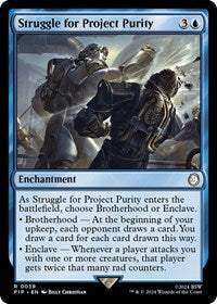 MTG Universes Beyond: Fallout Struggle for Project Purity