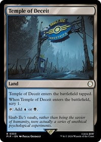 MTG Universes Beyond: Fallout Temple of Deceit