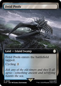 MTG Universes Beyond: Fallout Fetid Pools (Extended Art)