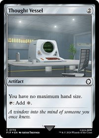 MTG Universes Beyond: Fallout Thought Vessel (Surge Foil)