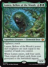MTG Bloomburrow Lumra, Bellow of the Woods