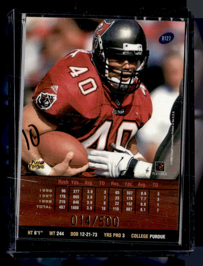 1999 Playoff Prestige SSD #B127 Mike Alstott Spectrum Blue #/500