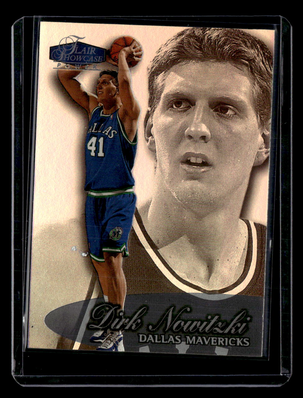 1998-99 Flair Showcase #16 Dirk Nowitzki