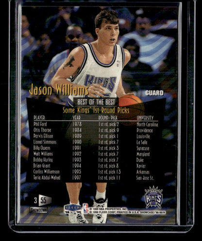 1998-99 Flair Showcase #55 Jason Williams