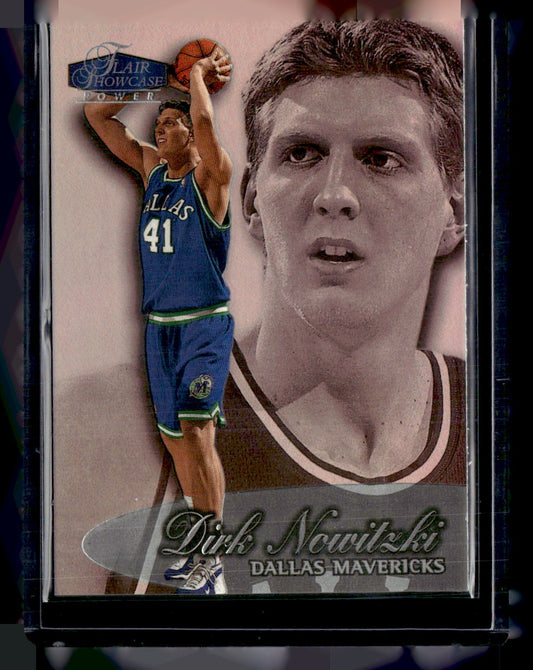 1998-99 Flair Showcase #16 Dirk Nowitzki