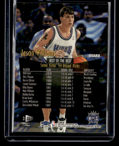 1998-99 Flair Showcase #55 Jason Williams