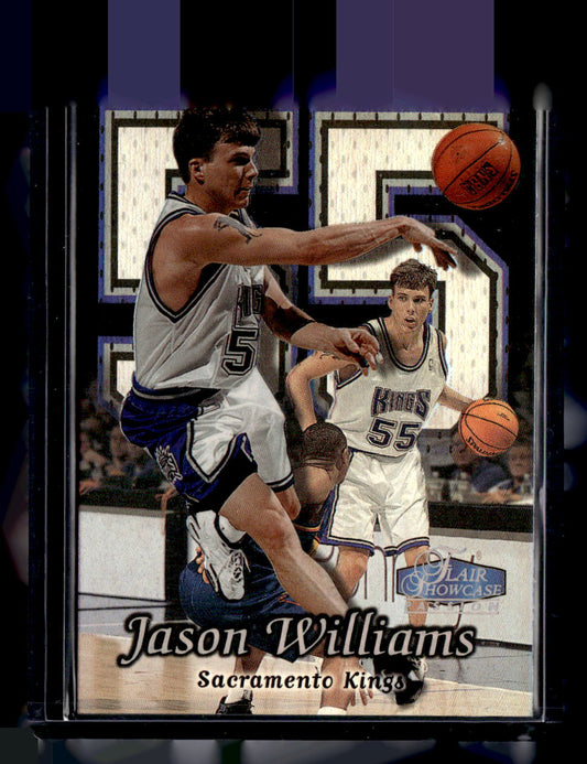 1998-99 Flair Showcase #55 Jason Williams Flair Showcase Row 2
