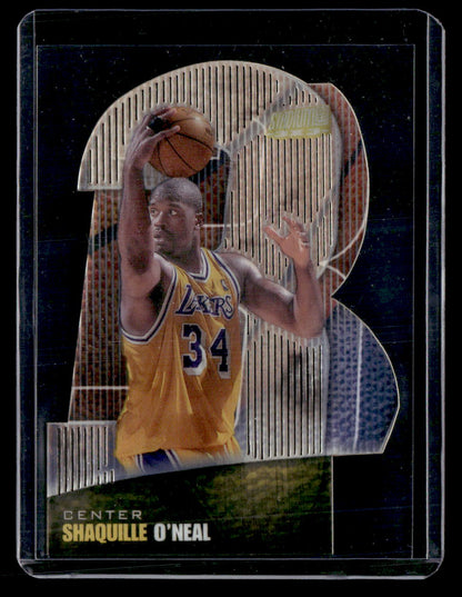 1999-00 Stadium Club #6A Shaquille O'Neal 3x3 Luminous
