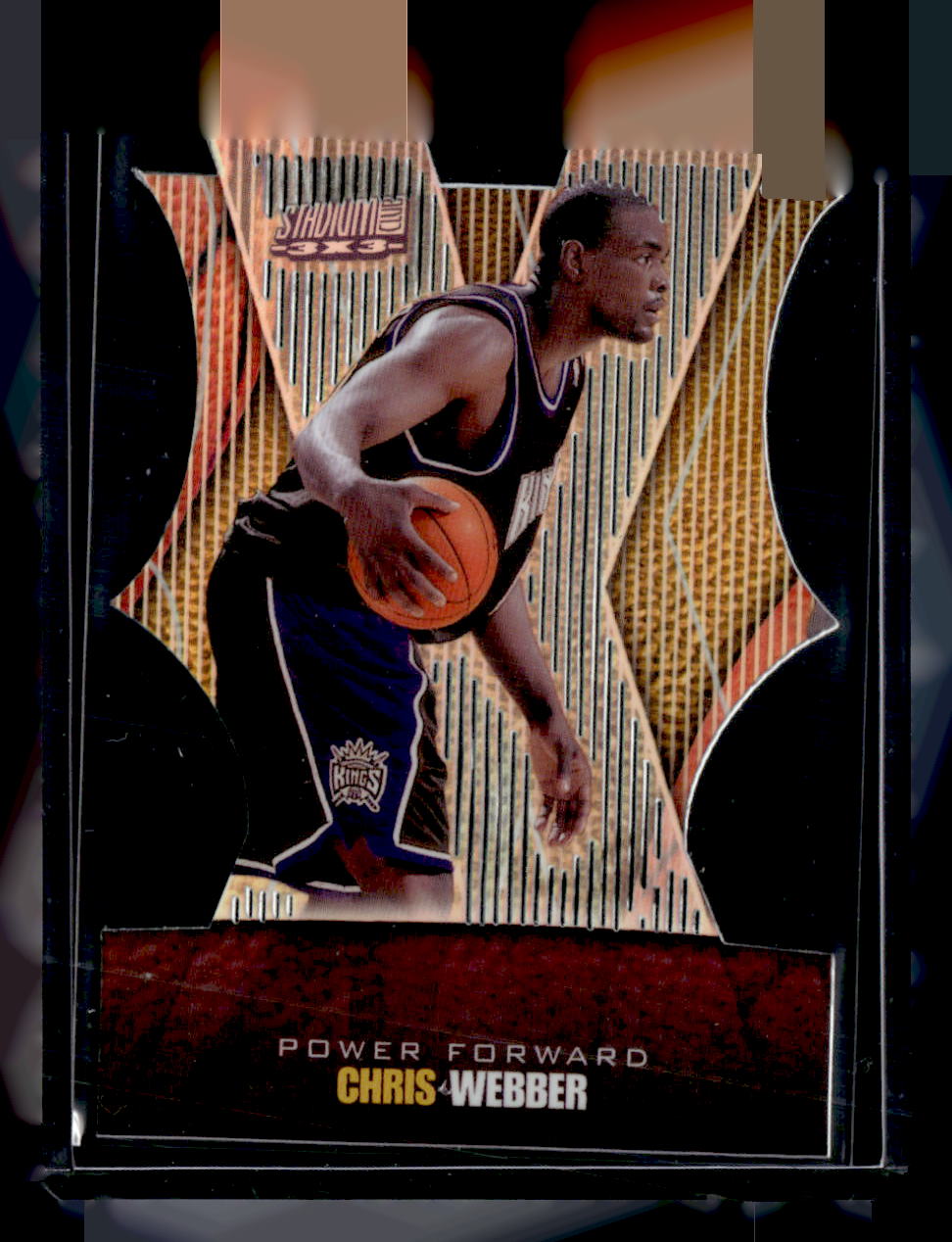 1999-00 Stadium Club #7B Chris Webber 3x3 Luminescent