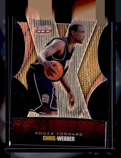 1999-00 Stadium Club #7B Chris Webber 3x3 Luminescent