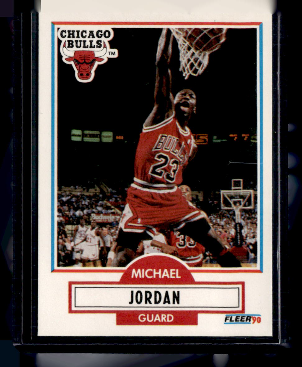 1990-91 Fleer #26b Michael Jordan