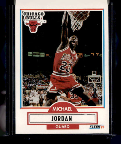 1990-91 Fleer #26b Michael Jordan