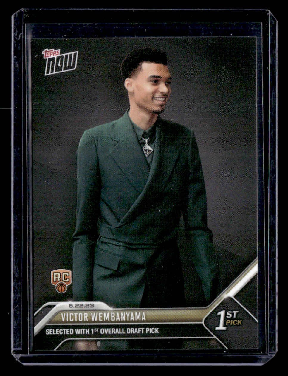 2023 Topps Now #D1 Victor Wembanyama