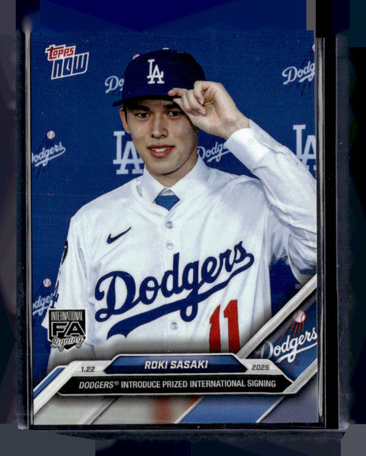 2024-25 Topps Now Off-Season #OS-16 Roki Sasaki