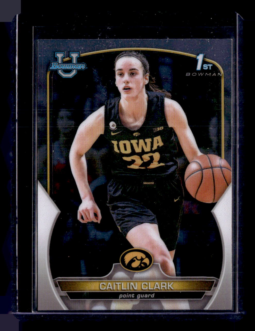 2022-23 Bowman University Chrome #50 Caitlin Clark