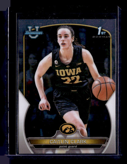2022-23 Bowman University Chrome #50 Caitlin Clark