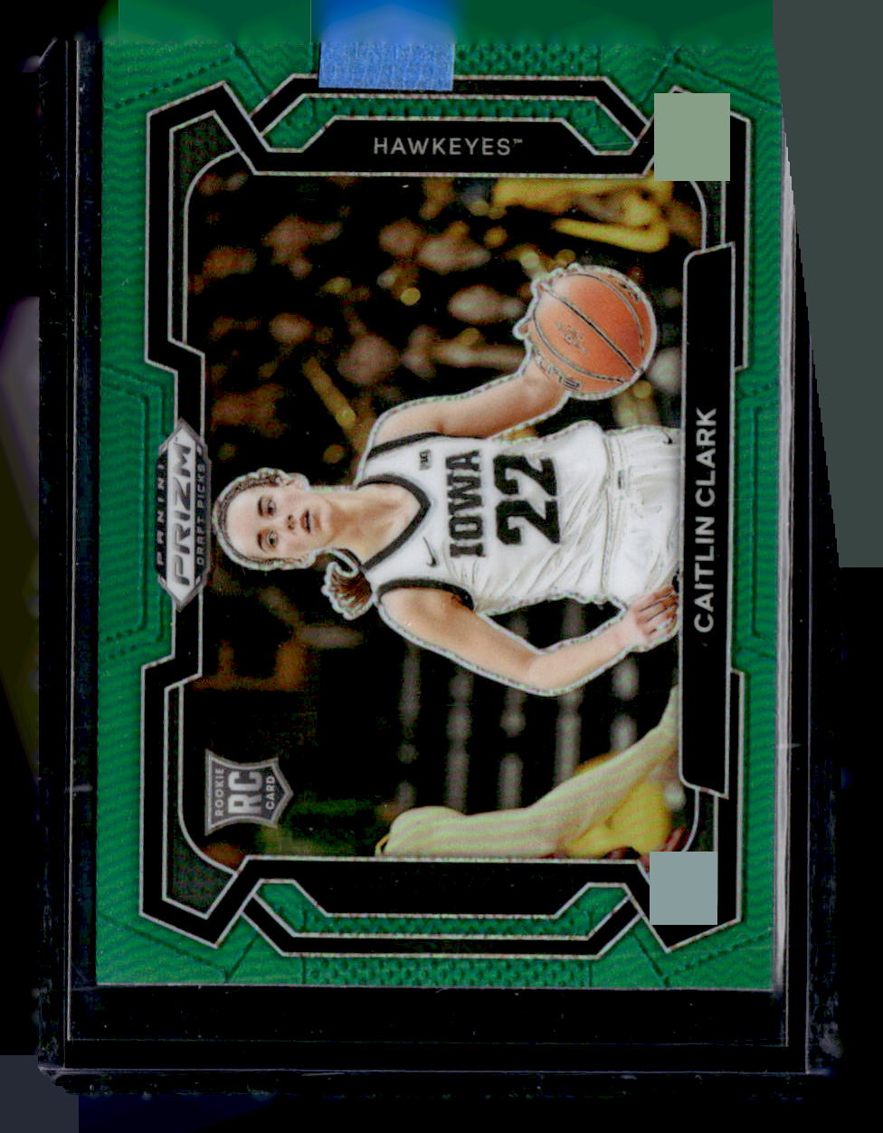 2024 Panini Prizm Draft Picks #57b Caitlin Clark Prizms Green