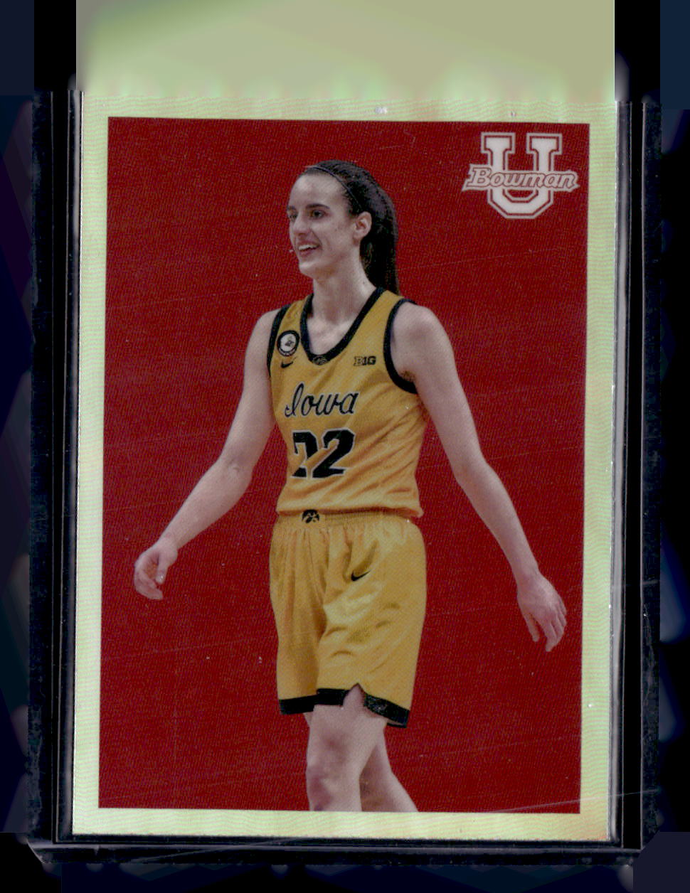 2022-23 Bowman University Chrome #09B-30 Caitlin Clark 2009 Bowman