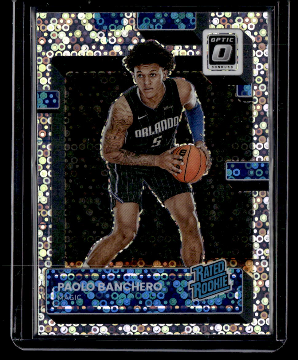 2022-23 Donruss Optic #221 Paolo Banchero Fast Break Holo