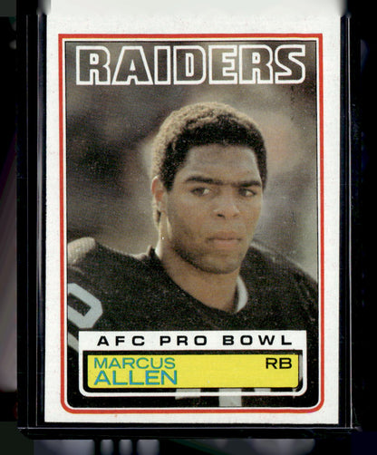 1983 Topps #294 Marcus Allen