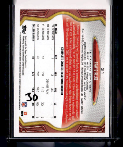 2013 Topps #31 Travis Kelce