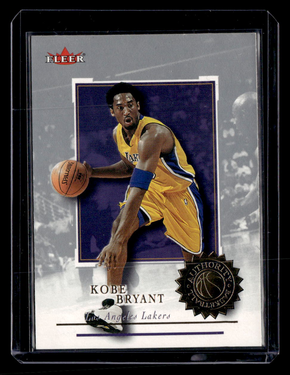 2000-01 Fleer Authority #87 Kobe Bryant