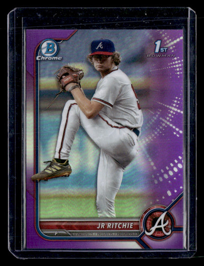 2022 Bowman Draft #BD-126 JR Ritchie Purple #/250