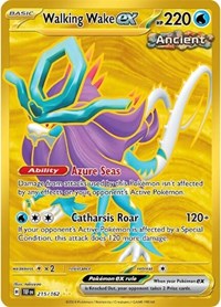 Pokemon SV05: Temporal Forces Walking Wake ex - 215/162