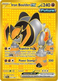 pokemon SV05: Temporal Forces Iron Boulder ex - 217/162