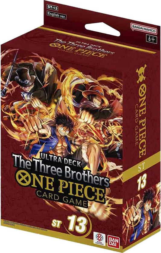 One Piece Card Game: Ultra Deck The Three Brothers ST-13