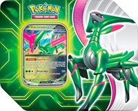 pokemon Miscellaneous Cards & Products Paradox Clash Tin [Iron Leaves ex]