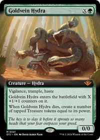 MTG Outlaws of Thunder Junction Goldvein Hydra (Extended Art)