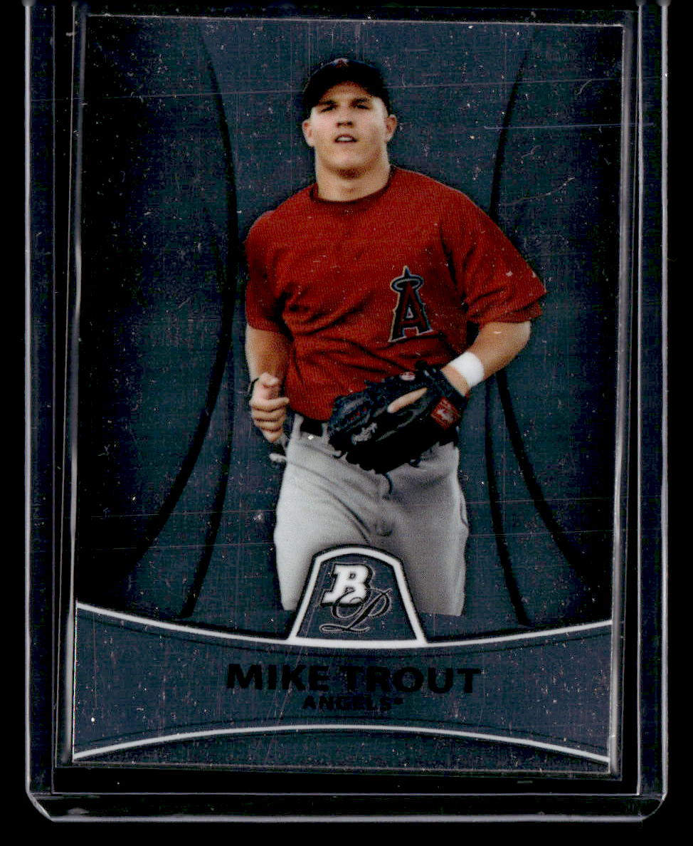 2010 Bowman Platinum #PP5 Mike Trout Prospects