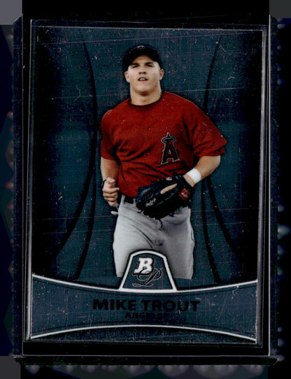 2010 Bowman Platinum #PP5 Mike Trout Prospects