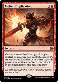 MTG Outlaws of Thunder Junction: The Big Score Molten Duplication