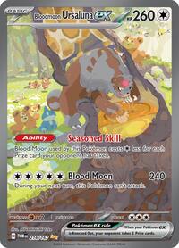 Pokemon SV06: Twilight Masquerade Bloodmoon Ursaluna ex - 216/167