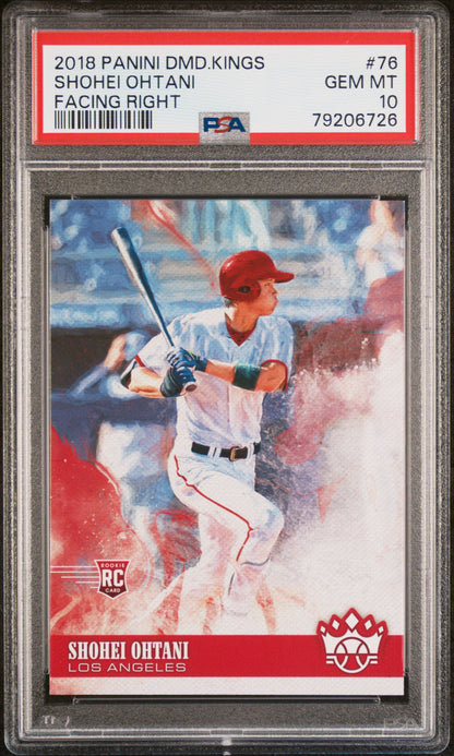 2018 Panini Diamond Kings #76 Shohei Ohtani Facing Right PSA 10 79206726