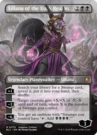 MTG Commander: Bloomburrow Liliana of the Dark Realms (Borderless)