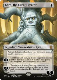 MTG Commander: Bloomburrow Karn, the Great Creator (Borderless)