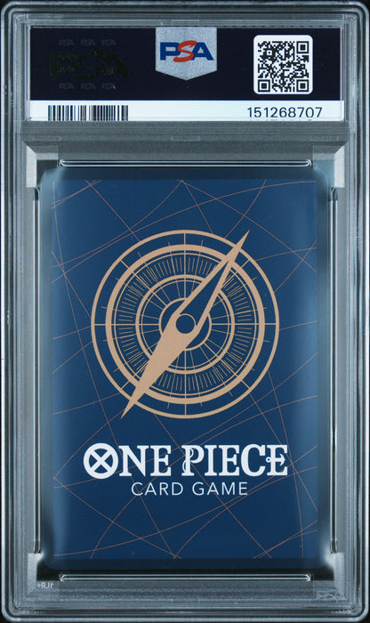 2025 One Piece Op11 118 Monkey D. Luffy Manga Alternate Art PSA 10