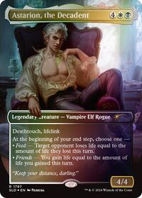 MTG Secret Lair Drop Series Astarion, the Decadent (Rainbow Foil)