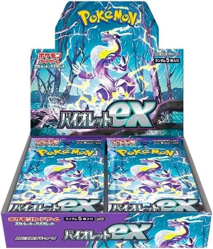 Japanese Pokémon TCG: Violet ex Booster Box