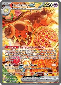 Pokemon SV07: Stellar Crown Dachsbun ex - 169/142