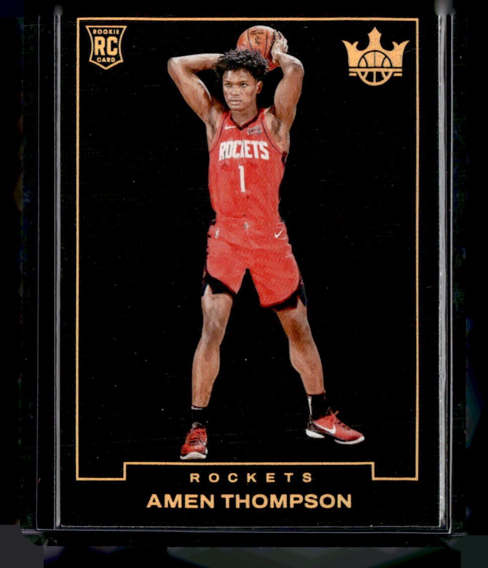 2023-24 Panini Court Kings #11 Amen Thompson Blank Slate