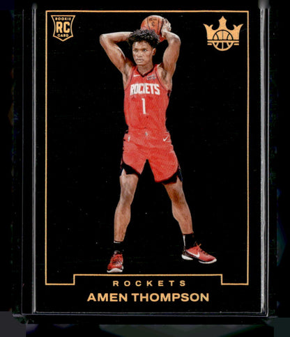 2023-24 Panini Court Kings #11 Amen Thompson Blank Slate