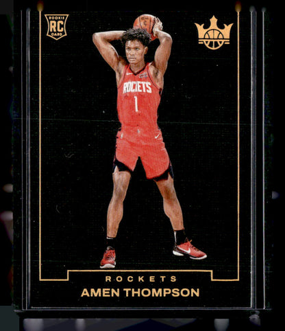 2023-24 Panini Court Kings #11 Amen Thompson Blank Slate